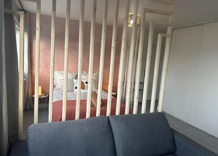 Lerelaisdodile - - Proche Metro - Parking Gratuit - Appartamento Mons-en-Baroeul